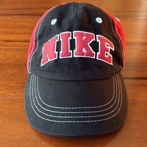 Nike Red, Black, and White Toddler Cap 2009